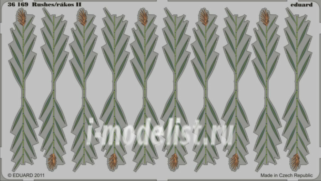 BIG3577 Eduard 1/35 Набор полного фототрвления. PLANTS II. Temperate zone / wild & field
