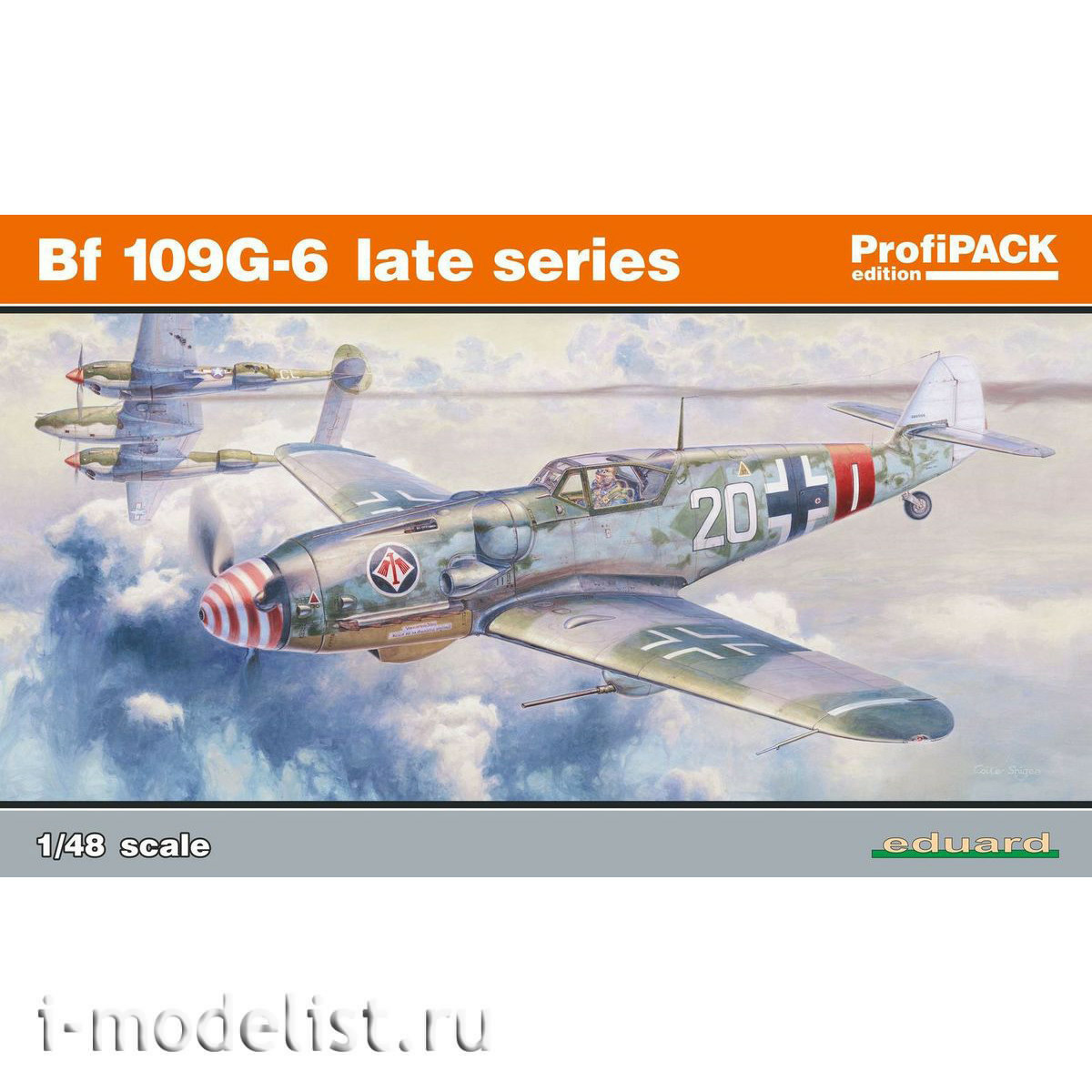 82111 Eduard 1/48 Bf 109G-6 late series