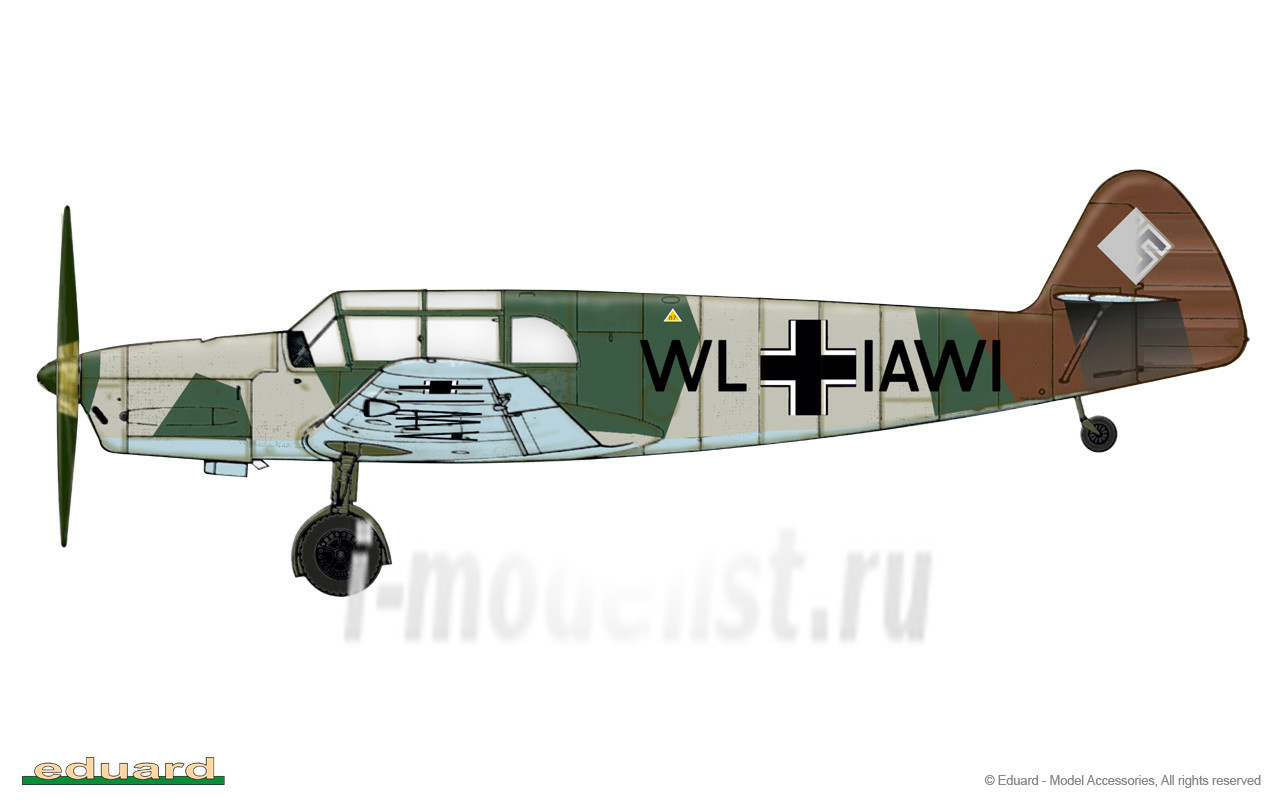 8078 Eduard 1/48 Bf 108