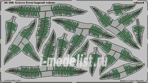 BIG3577 Eduard 1/35 Набор полного фототрвления. PLANTS II. Temperate zone / wild & field